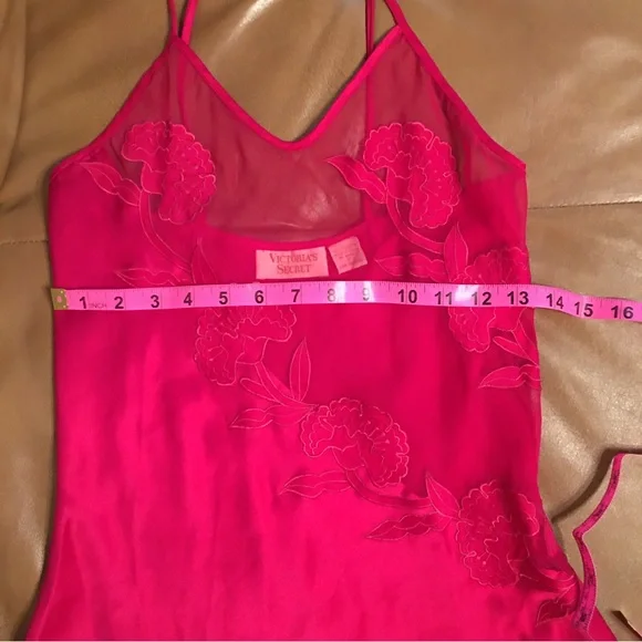 Victoria’s Secret Slip Nightgown Dress gold label size P - Picture 11 of 13